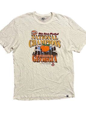 Ohio State Buckeyes 2024 National Champions 47 Brand T-Shirt, Men's XL